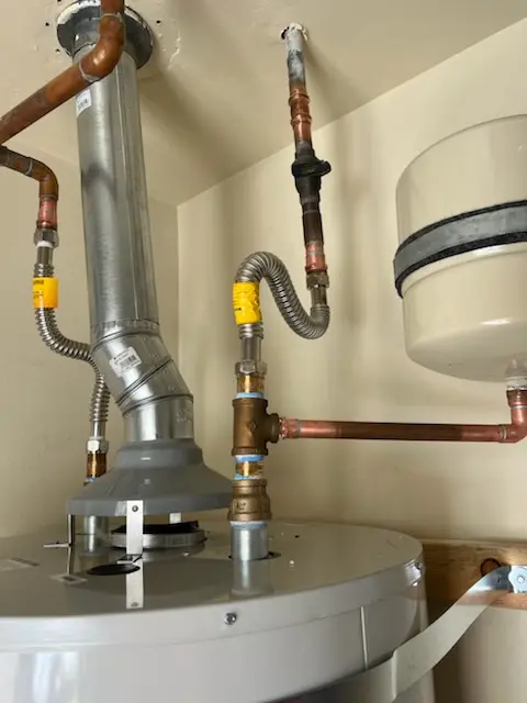 Water heater installation and plumbing repair in White Hall
